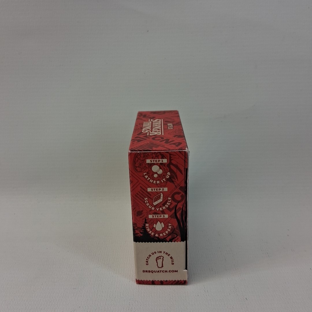 Dr. Squatch Limited Edition VECNA’S CURSE Natural Soap Bar Stranger Things