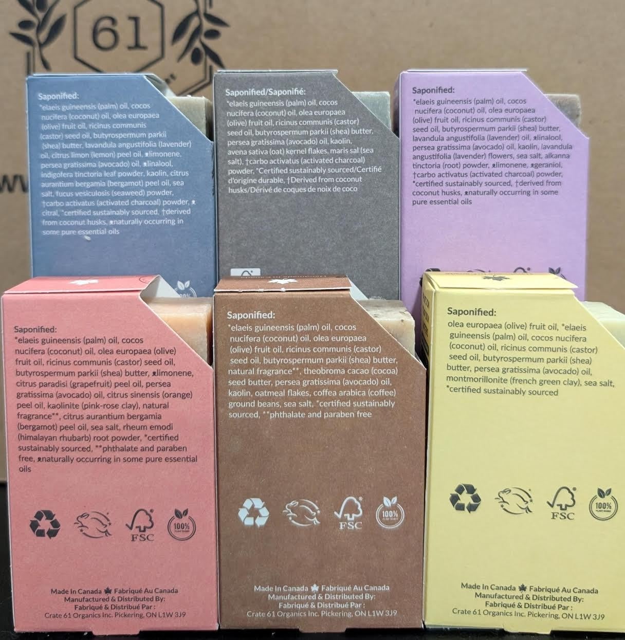 Artisanal Bar Soaps Variety Pack