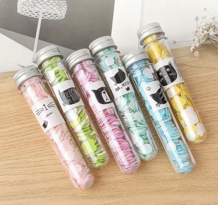 One Mini Scented Soap Bath Hand Washing Paper Tube Portable Soap Travel Camping
