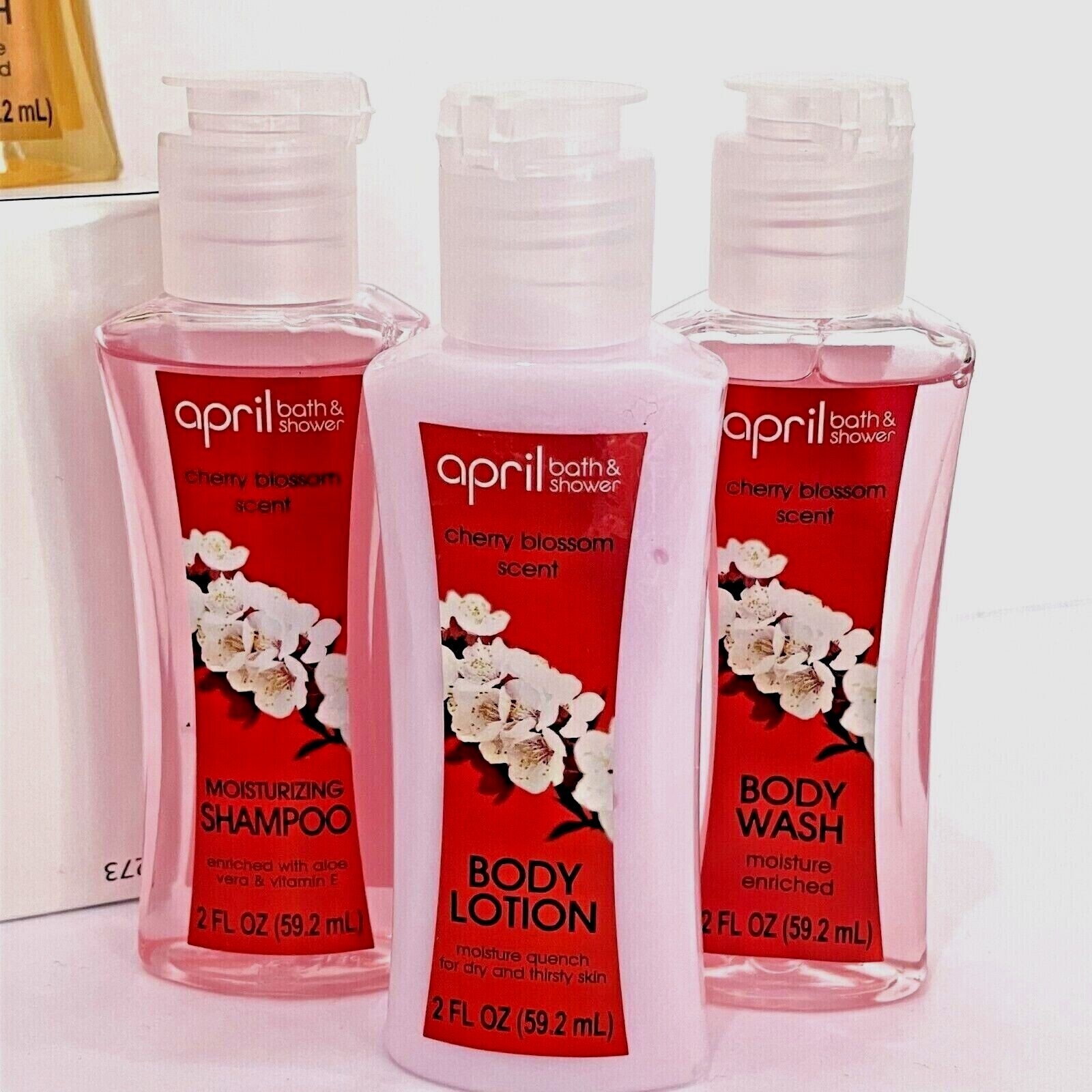 Ladies Scented Toiletries-Travel Size-Travel Kit-Body Wash- Lotion-Shampoo-Gift