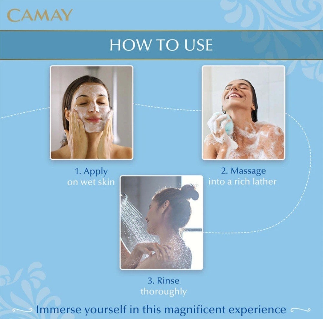 NEW! CAMAY (4.40 Oz.) Bar 🤍🫧 ●NATURAL● French Touch With Fresh Scent Bar🫧.