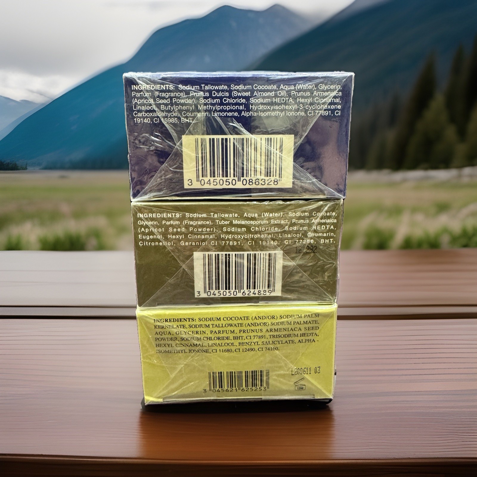 [Pack Of 3] Pr. Francoise Bedon Luxe Soap: Excellence Impériale Gold, 200g Each