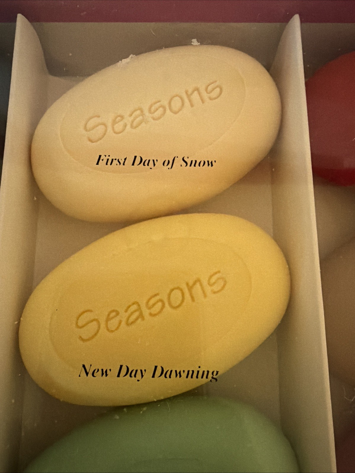 Soap For All Seasons, Set Of 12 3.5 Ounce Bars Assorted Scents Made In Usa
