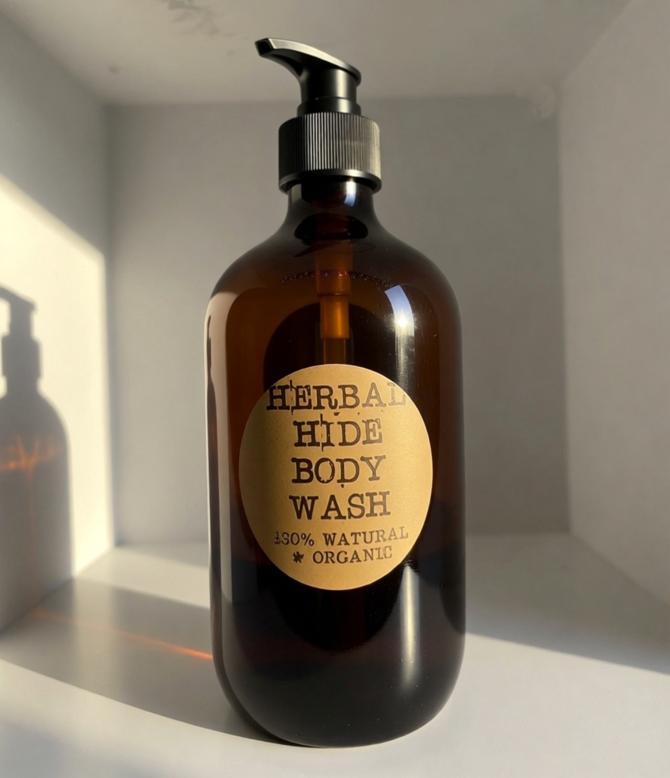 Herbal Hide Custom Body Wash Vegan Organic Choose your scent Botanical Soap