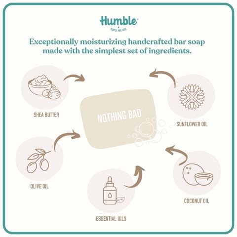 Humble Brands Star Anise Palmarosa Cold Process Artisan Soap Vegan Organic 3 …