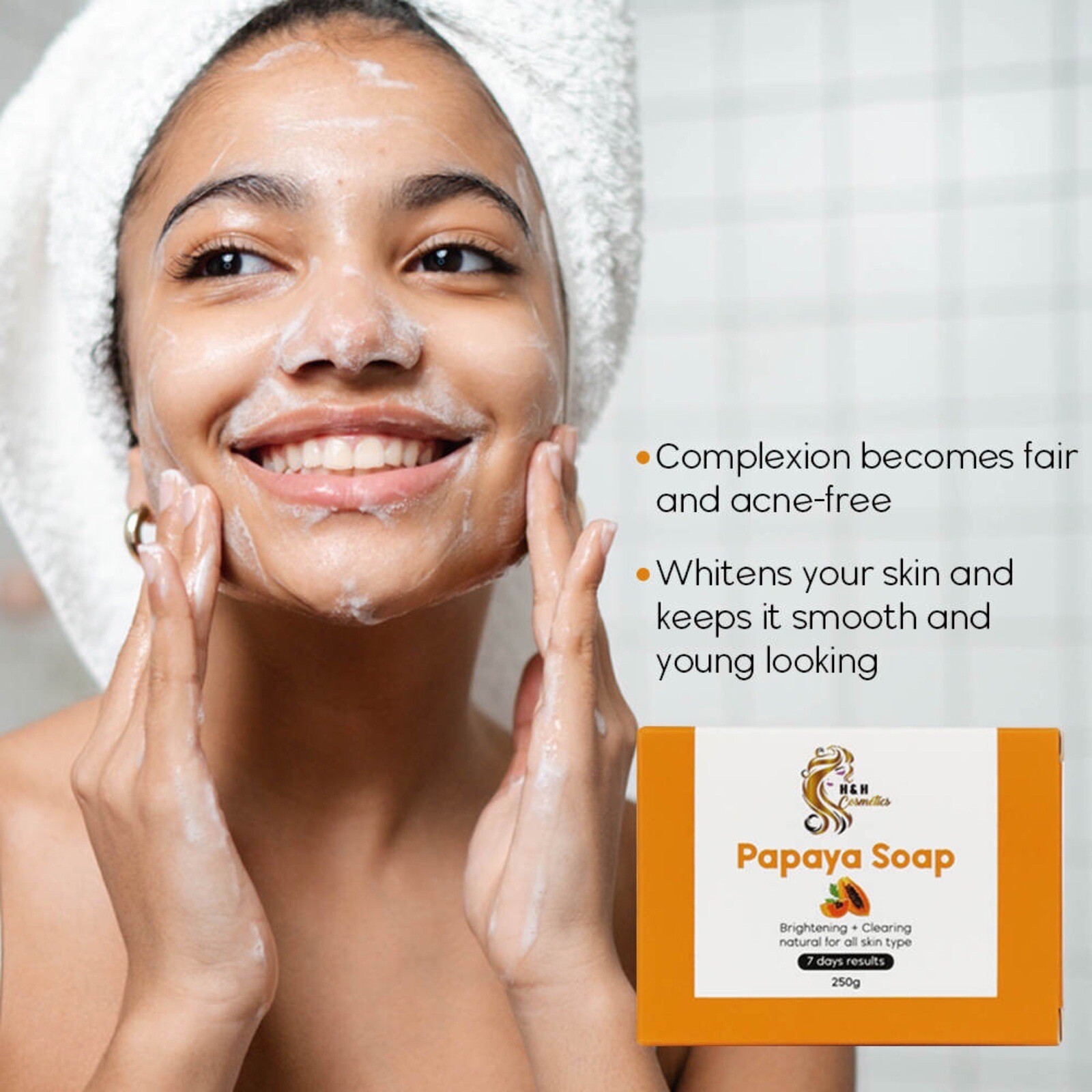 papaya soap Pack 3