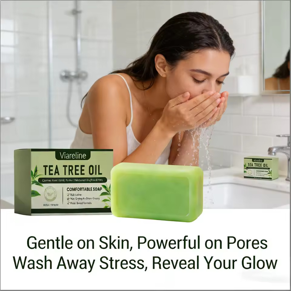 Anti-fungal Tea Tree Oil Soap Bar Medication Grade Every Day Use