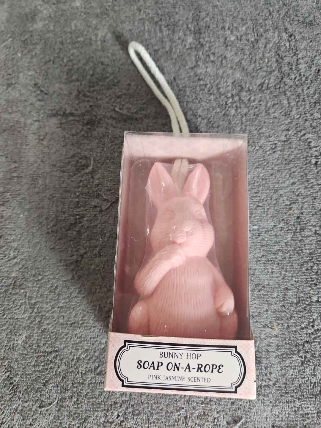 Bunny Rabbit Soap On-A-Rope Fresh Spring Jasmine – New