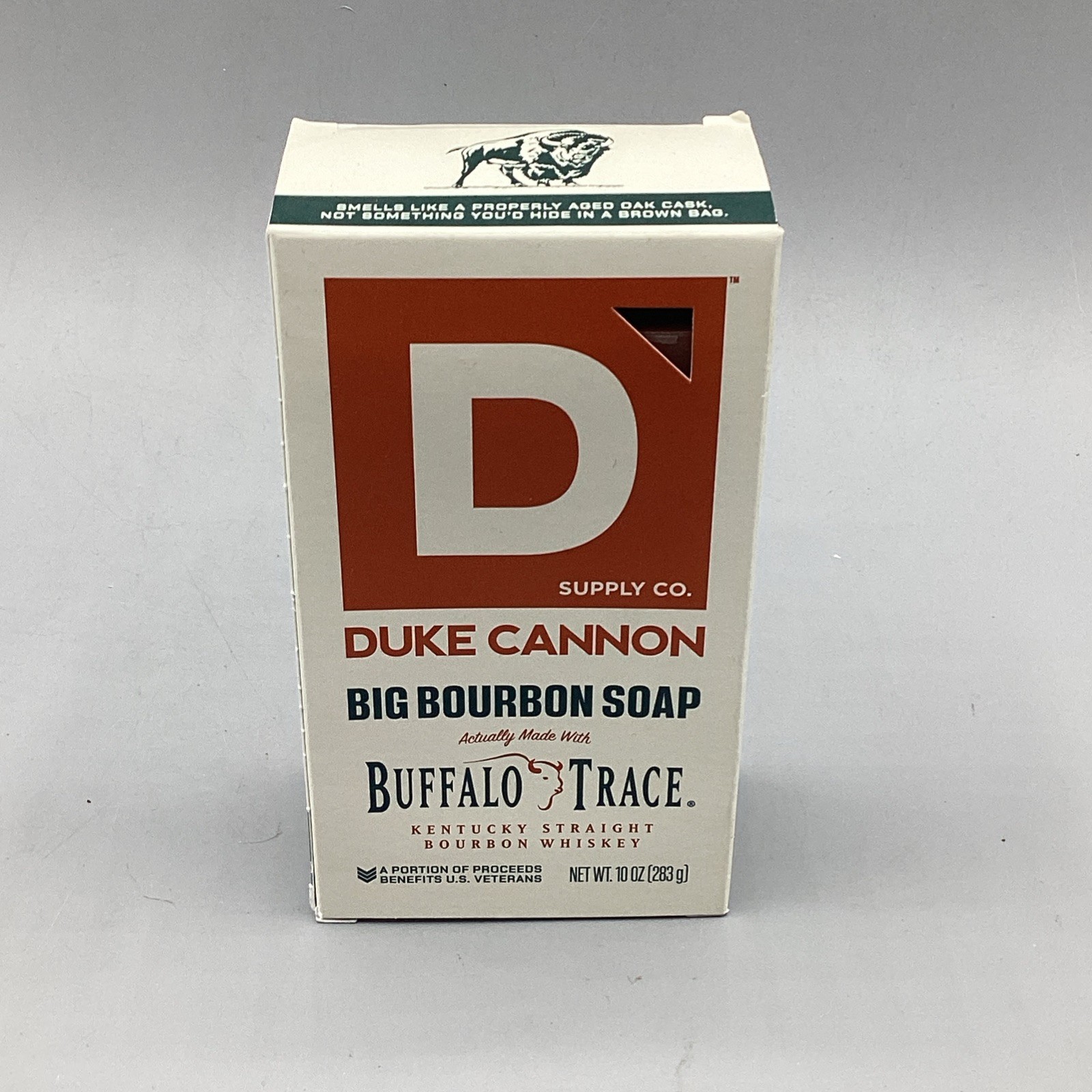 Duke Cannon Supply Co. Men’s Bourbon Bar Soap 10 oz Extra Large USA Made-NEW!!!