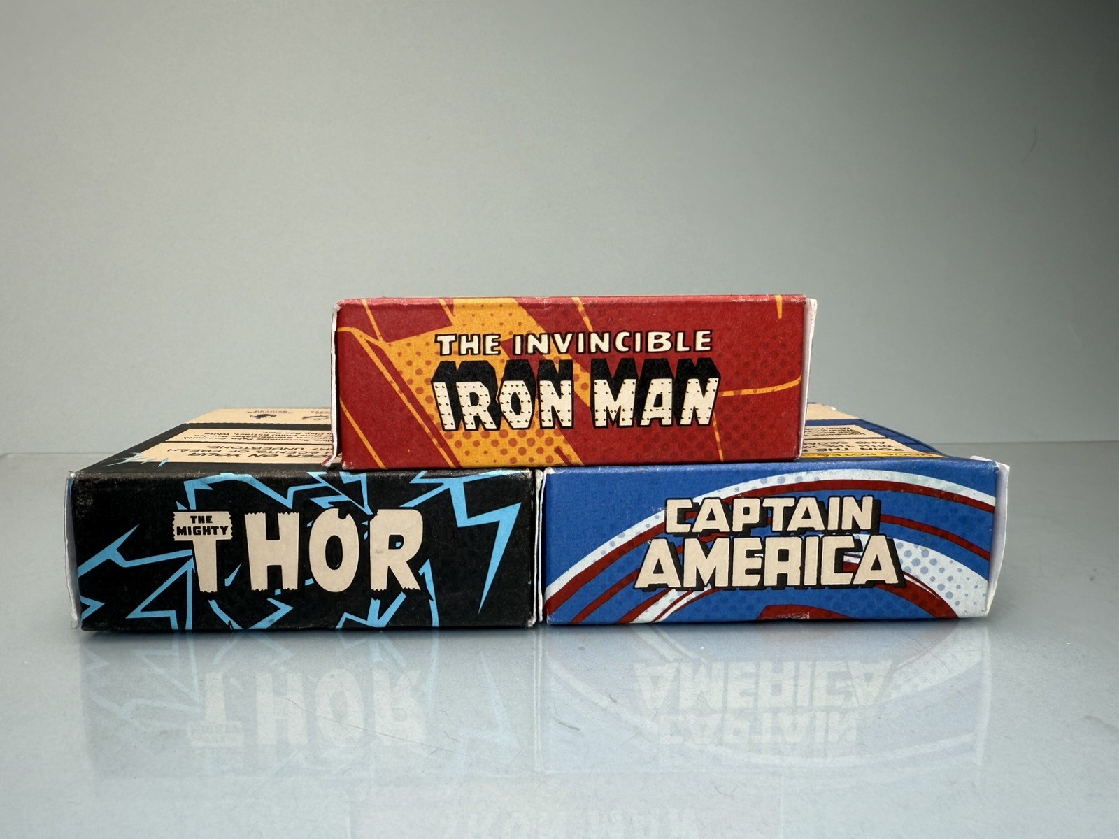 Dr. Squatch Limited Edition Marvel Soap Bundle Thor, Iron Man, Captain America