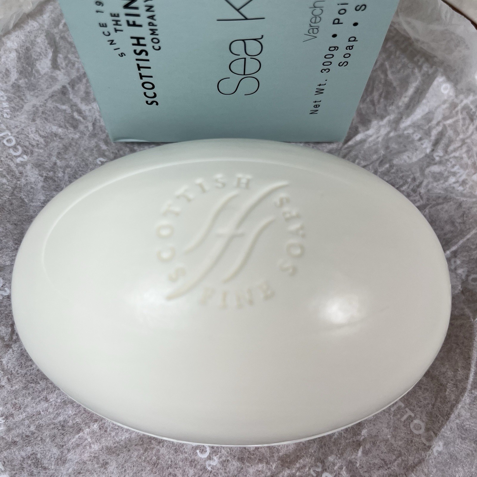Scottish Fine Soaps Company Sea Kelp Luxury Soap Bar 300g | 10.5oz NEW In Box
