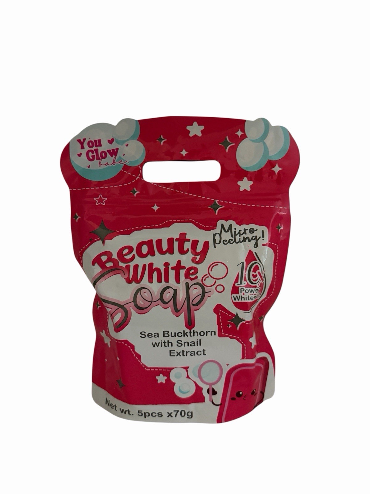 You Glow Babe Beauty White Soap, 5 Bars, 70g Each