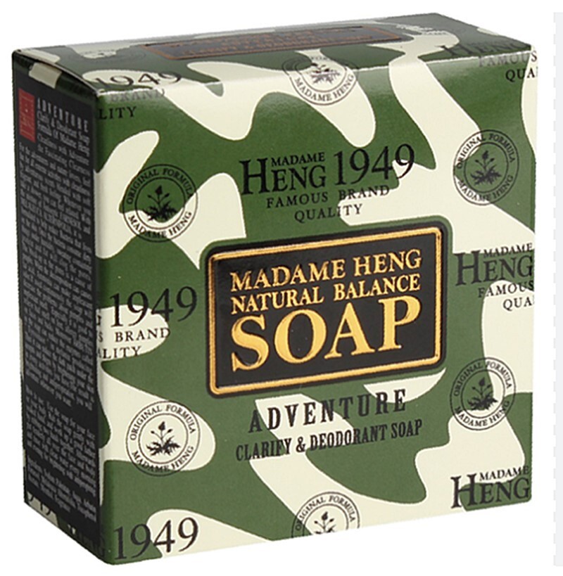 Soap Madame Heng 1949 Natural Balance Adventure Clarify Deodorant Relax 150g.x3