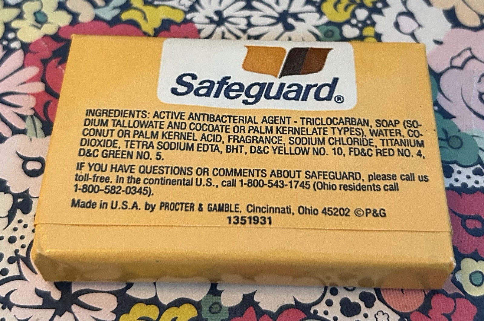 19 SAFEGUARD ANTIBACTERIAL DEODORANT BAR SOAP 1 oz each PROCTER & GAMBLE