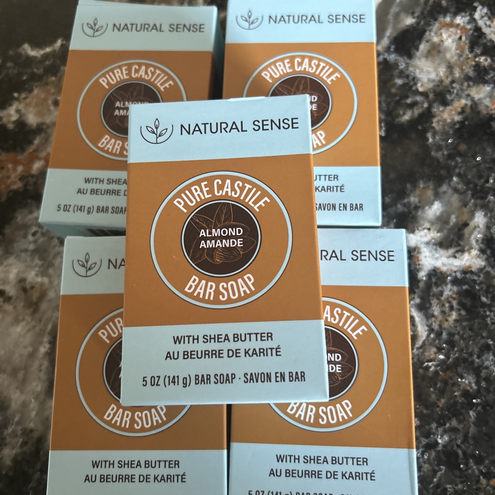 Pure Castle Almond Bar Soap Pck Of 5