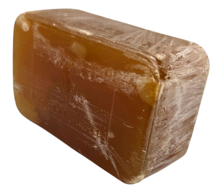Vintage Ralph Lauren Polo Men’s Soap Amber Translucent 3.6oz Bar with Logo Rare