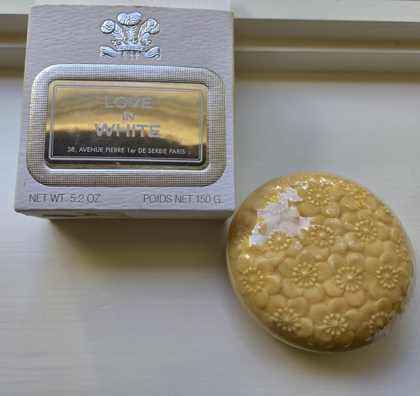 Creed Perfumed SOAP “Love in White” 5.2 oz (new with box)