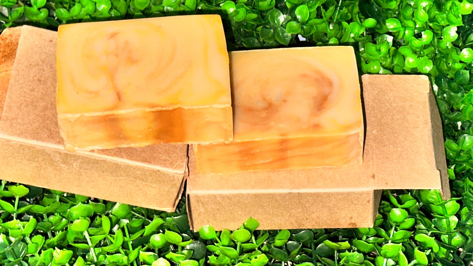 2 PATCHOULI Herbal Soap Bar Pure Essential Oil