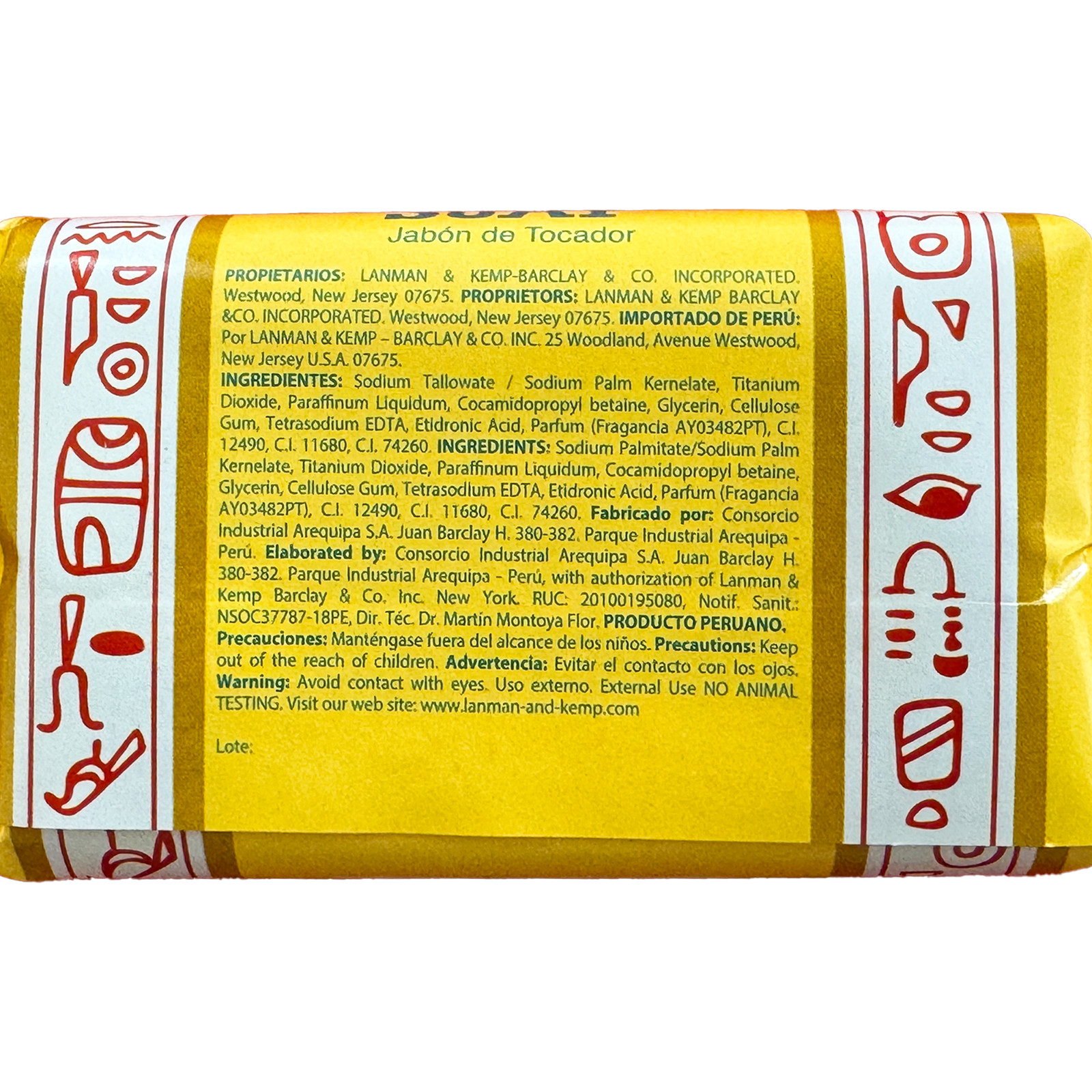 1 Pack – L&K Florida Water Murray & Lanman Patchouli Soap, 3.3 oz