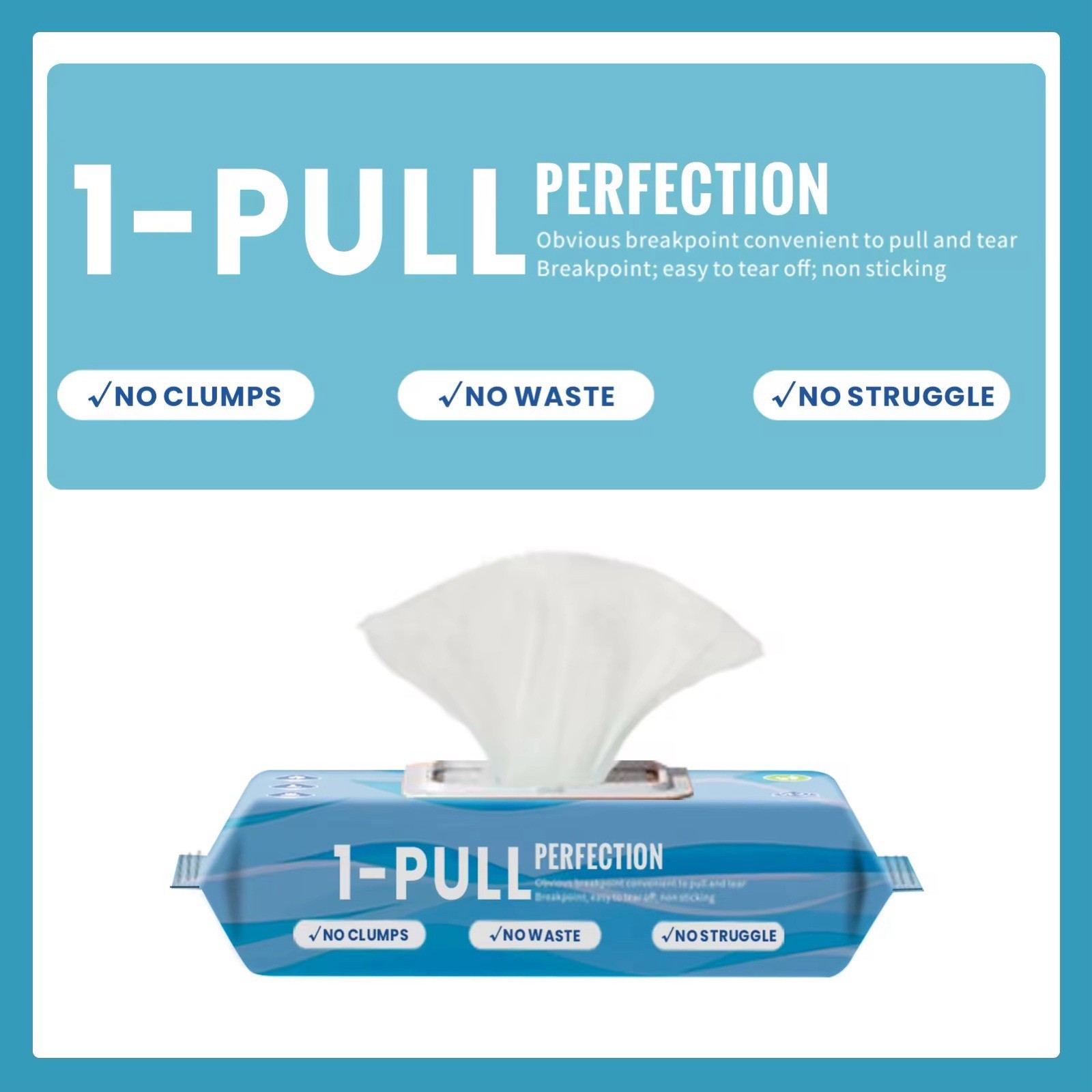 2Pack of Flushable Wet Wipes Vitamin E Aloe 42 count soft and gentle on skin