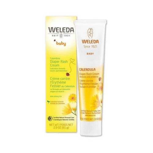 Baby Calendula Diaper Cream 2.9 Oz by Weleda