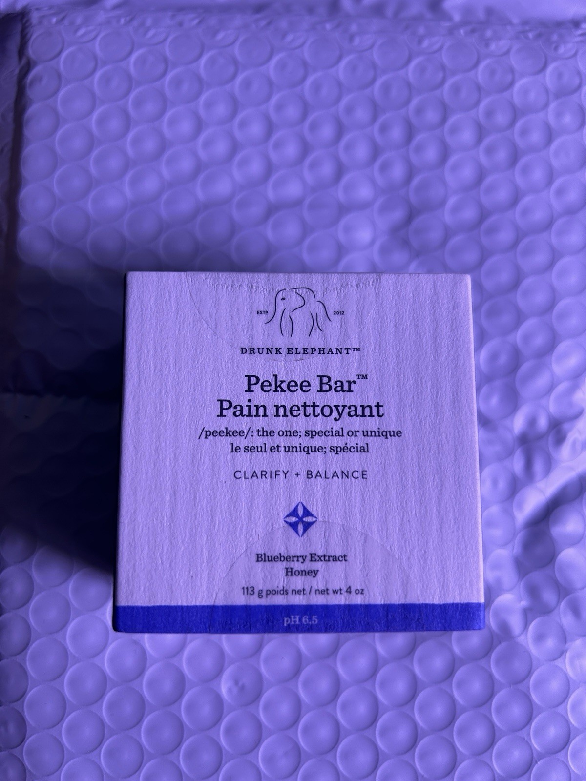 Drunk Elephant Pekee Bar – Multi-Tasking Face Wash and Moisturizing Bar Clean…
