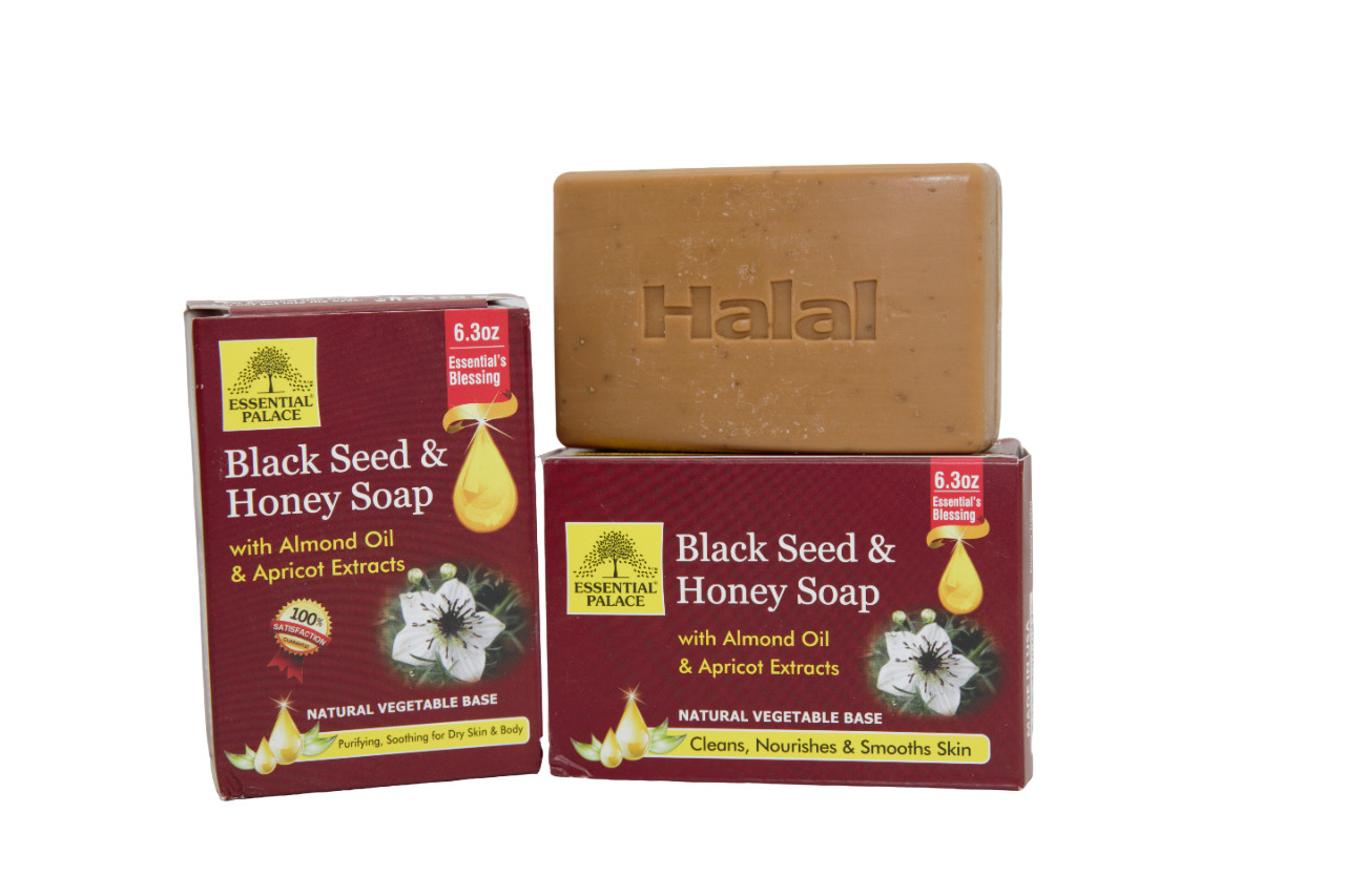 Soap- African Black Soap 6.3 oz – 6 pcs set by Essential Palace