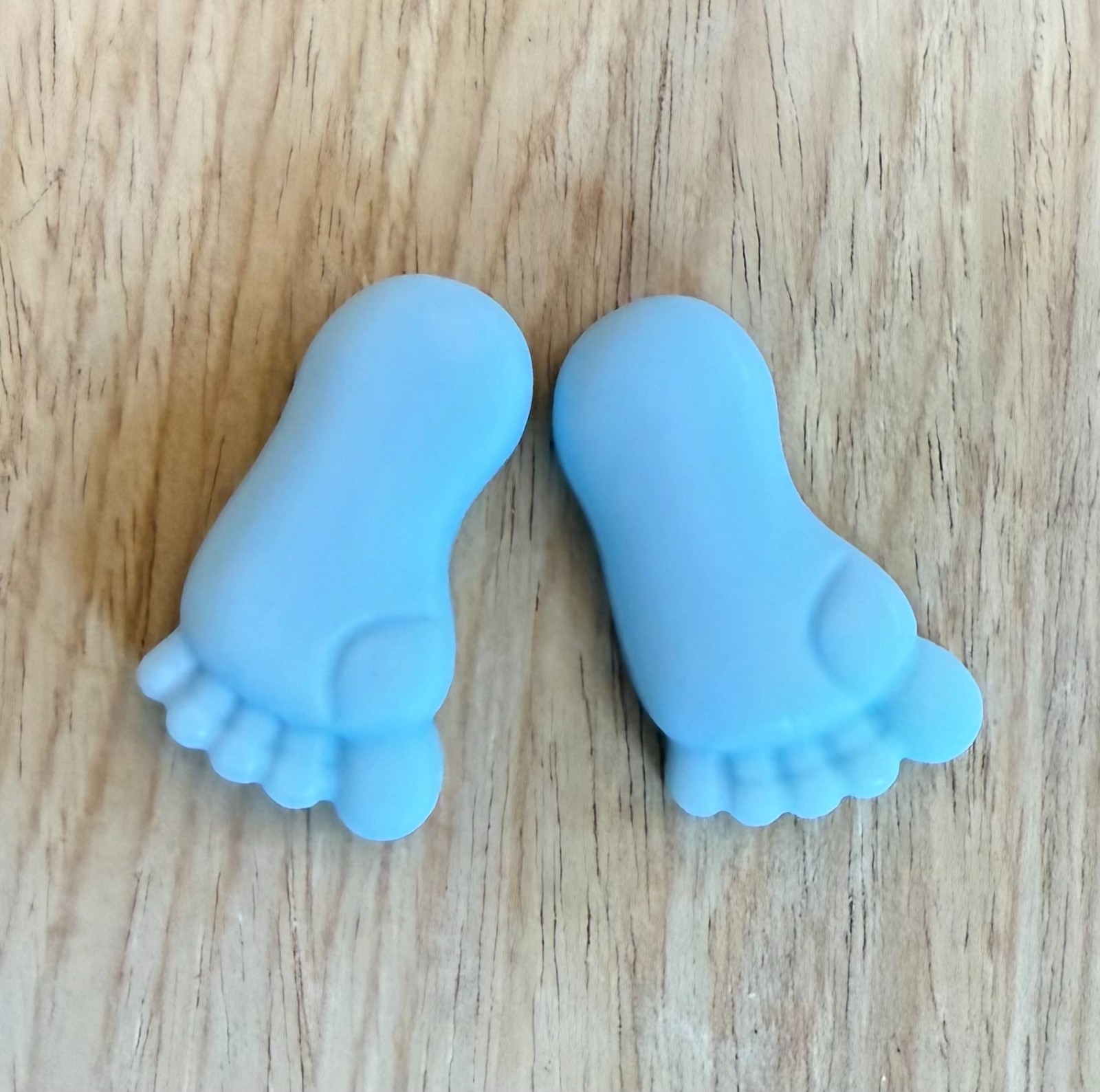 Baby Shower Soap Favors | Handmade Goat’s Milk Baby Feet Soap | Pink or Blue Par