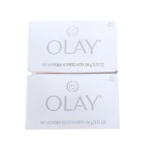 2 Olay Beauty Bar Soaps 3.17 oz (90g) Each New Sealed in Box
