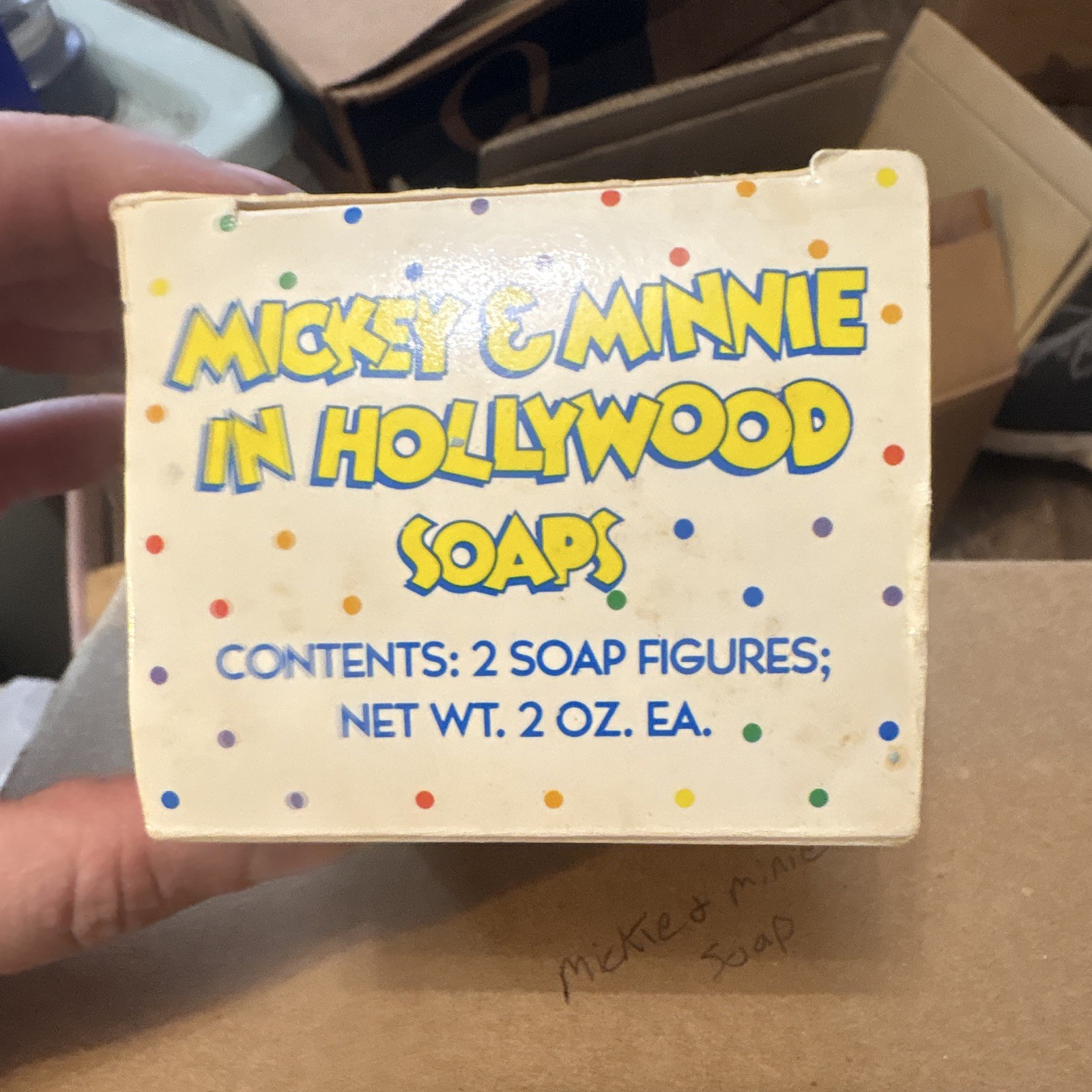 Avon Disney Mickey & Minnie in Hollywood Assorted Soap Set, 2x 2 oz Multipack