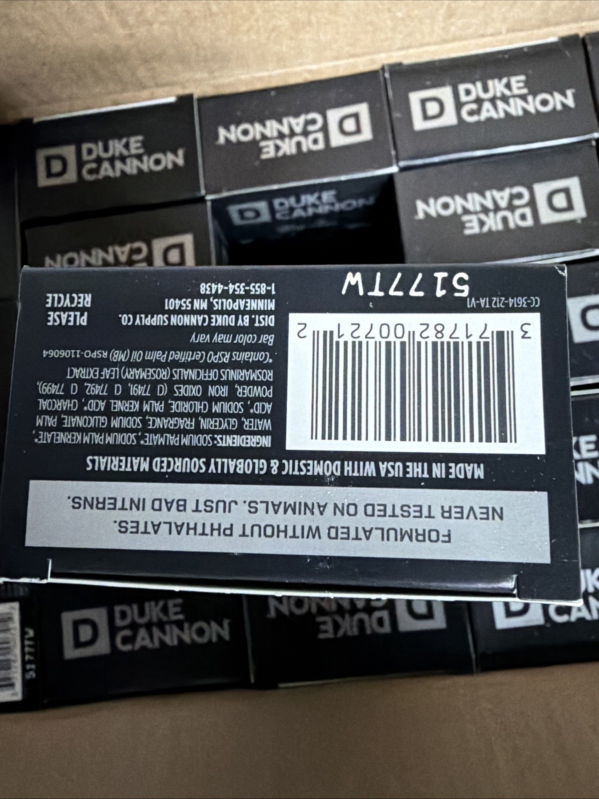 23 Pcs Duke HOLIDAY Charcoal Soap – 10oz. Duke Cannon
