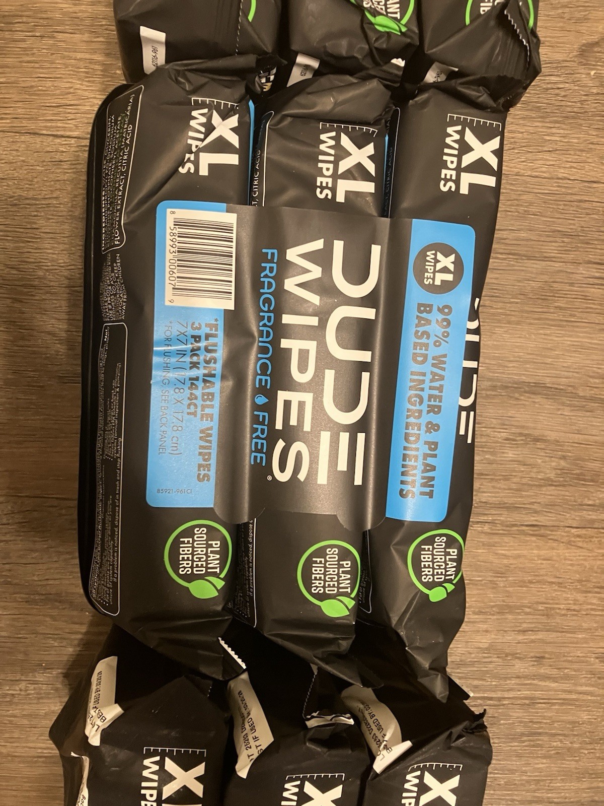 DUDE Wipes Flushable Wipes Variety sTOOL Kit Gift Set for Him – 9 Packs
