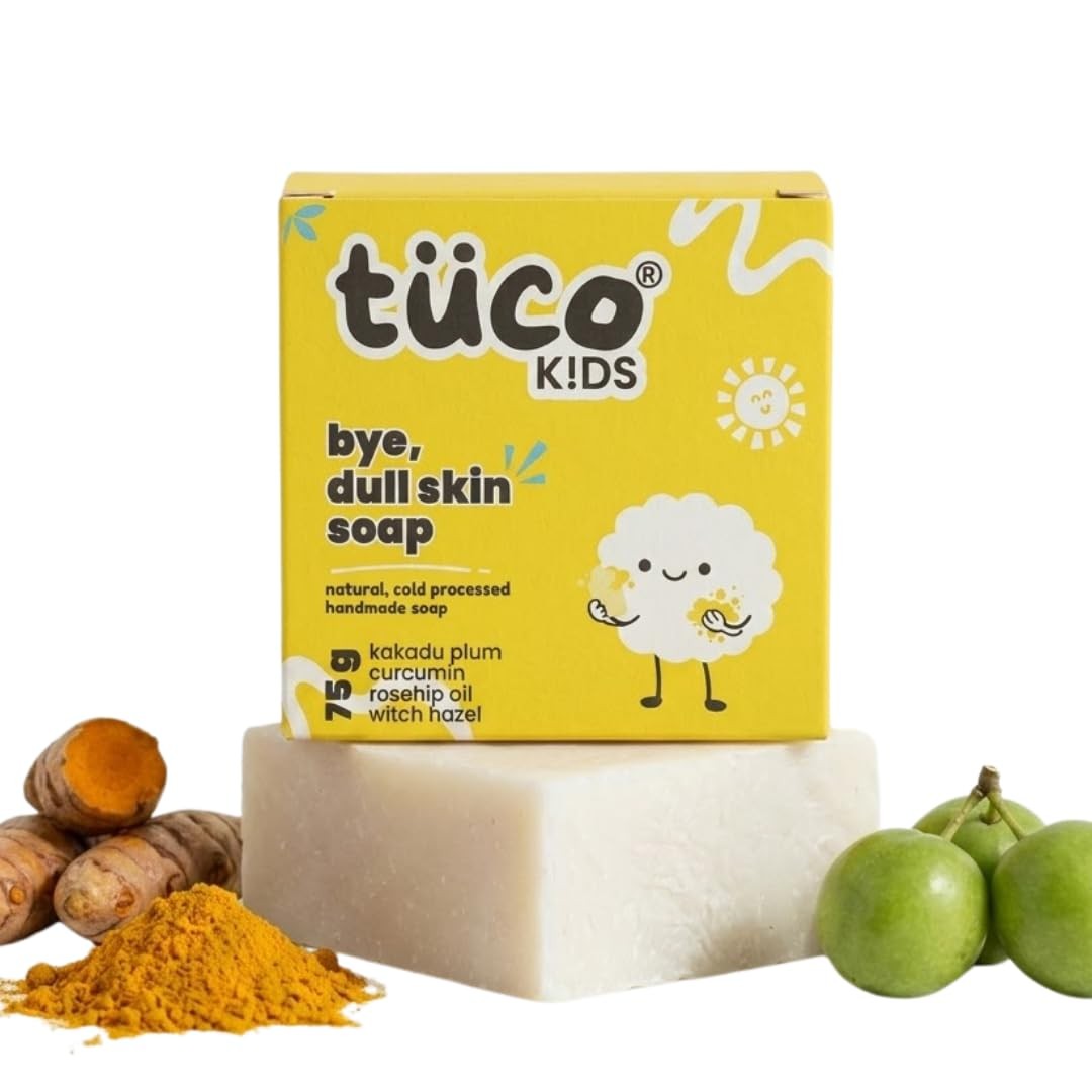 Tuco Turmeric Soap 75g | Brightening Tan Removal Herbal Bath Bar