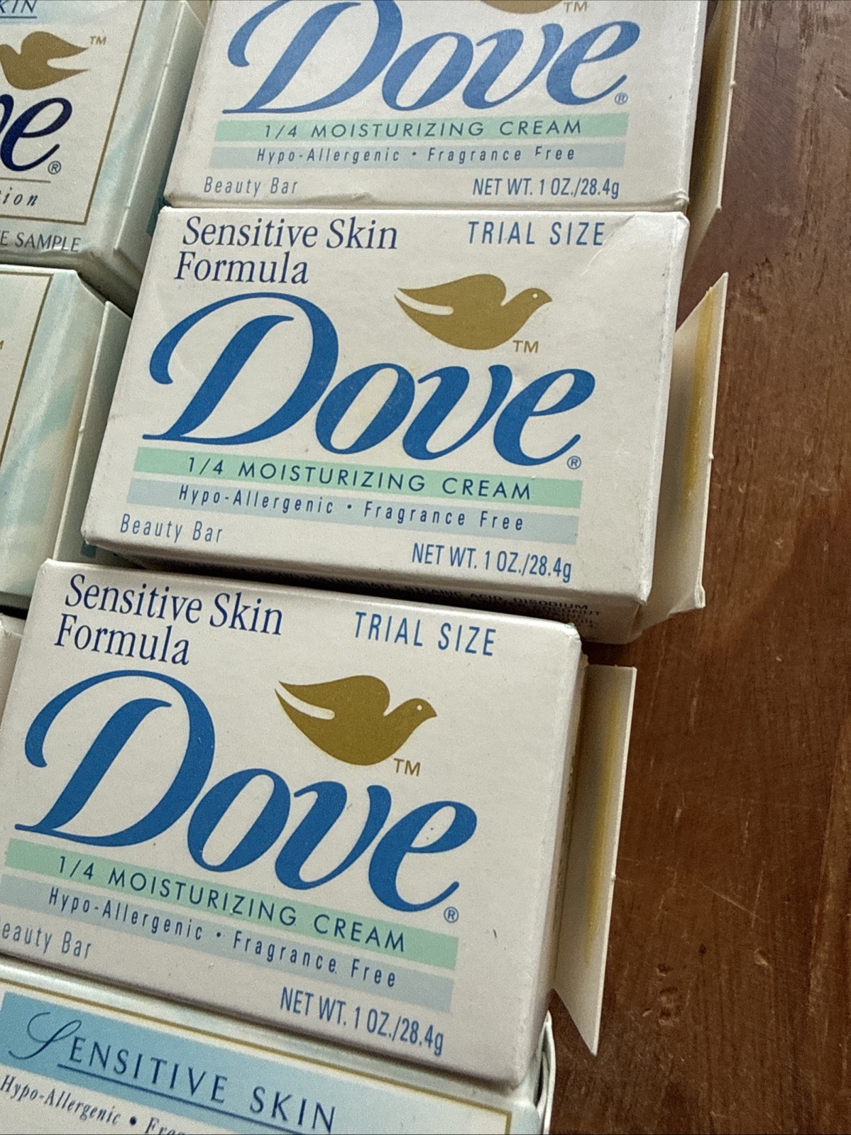 NOS Vintage 33 Dove Sensitive Skin Bar Soap Fragrance Free 1 Oz