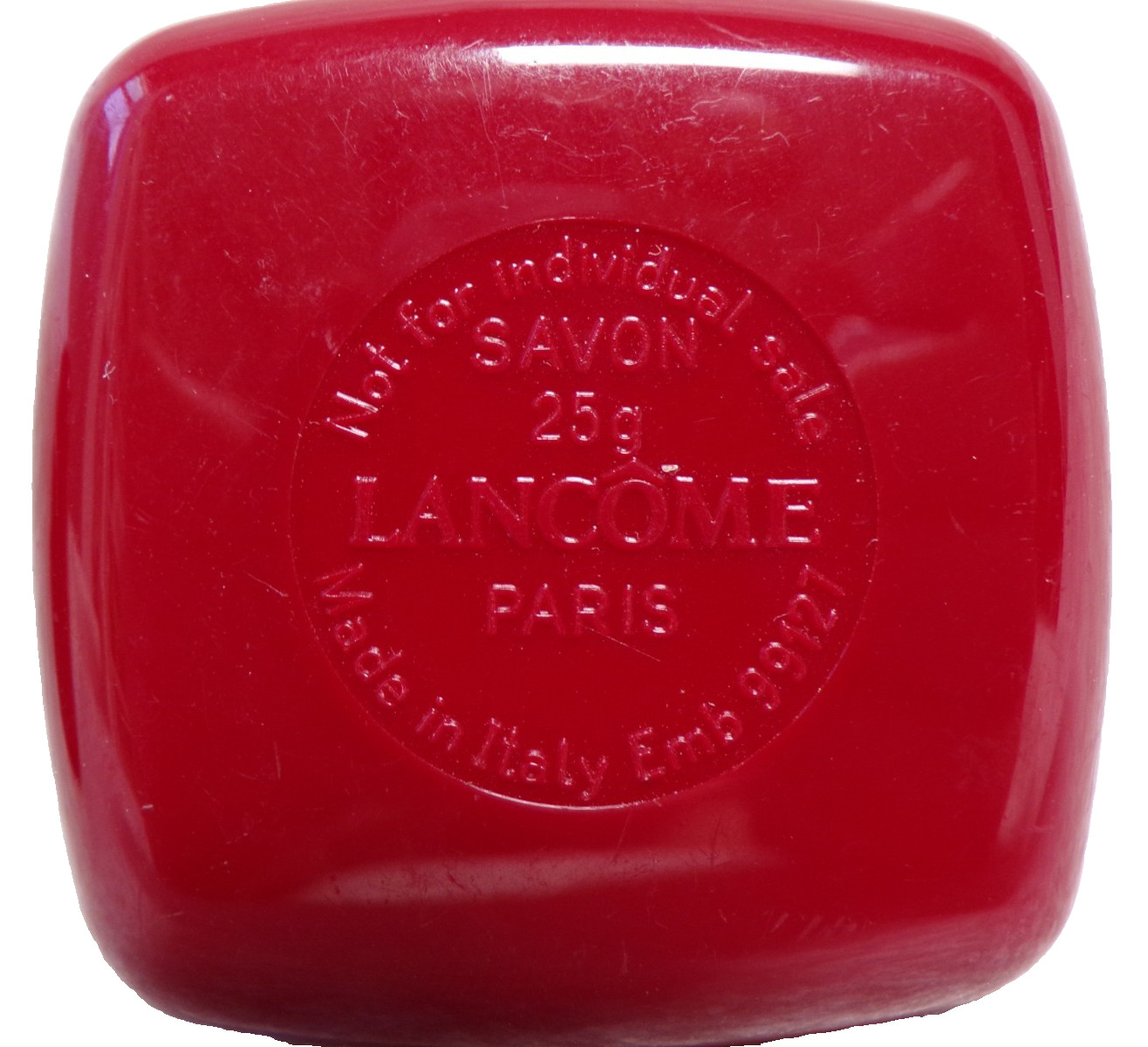 3 NEW LANCOME MINI HAND SOAP TRAVEL SIZE BARS + PLASTIC HOTEL SOFITEL HARD CASES