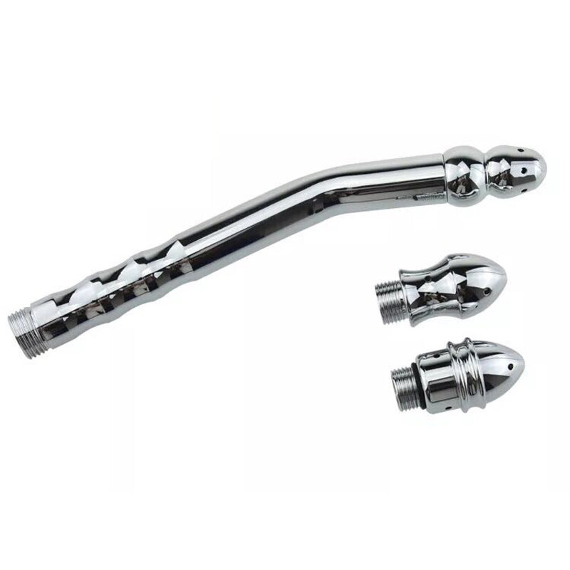 G1/2″metal Rectal Stream Shower Enema Douche Nozzle Private Parts Butt Clean Bat