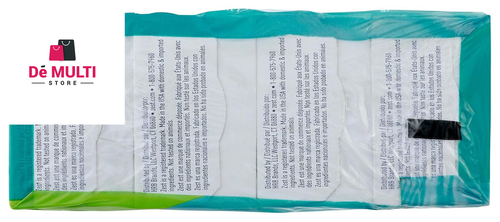 8-Bar Bath Size Soap, Aqua, 4 Ounce per Bar, 8 Bars, 32 Ounce