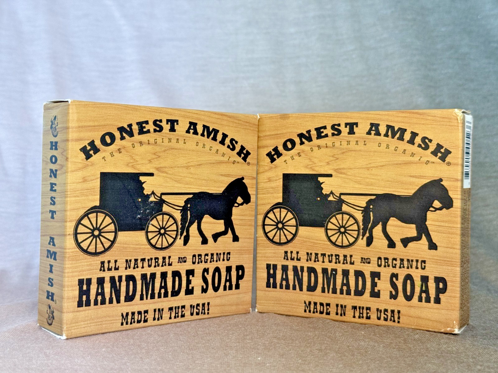 Honest Amish – Organic Handmade Soap -Fisherman’s Licorice Scrub 2pack