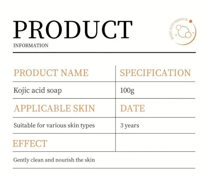 2 Pack Kojic Acid Soap Whitening Bars with Vitamin E Olive Oil For All Skin Type