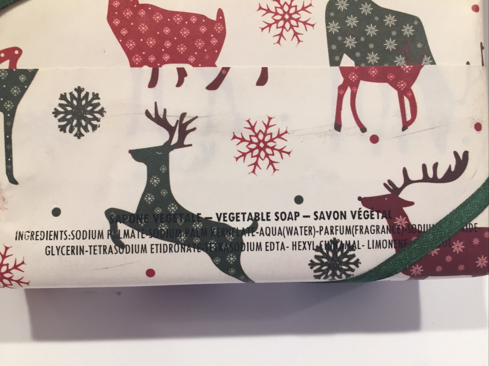 Vegetable Soap Hand Made In Italy Winter Spice 10.5 Oz *sales final*