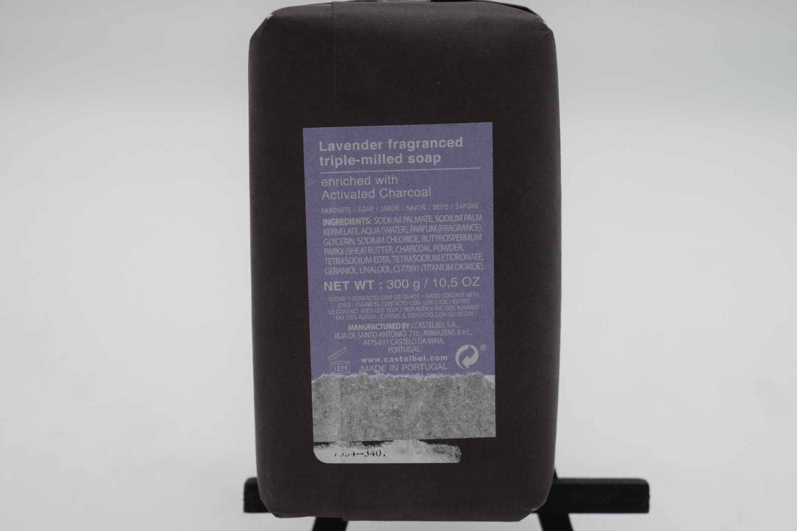 NEW Castelbel Triple Milled Lavender Fragranced Bar Soap 10.5 Oz Portugal