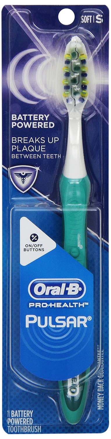Oral-b Pulsar Expert Clean Battery Powered Toothbrush, Soft, 1 count