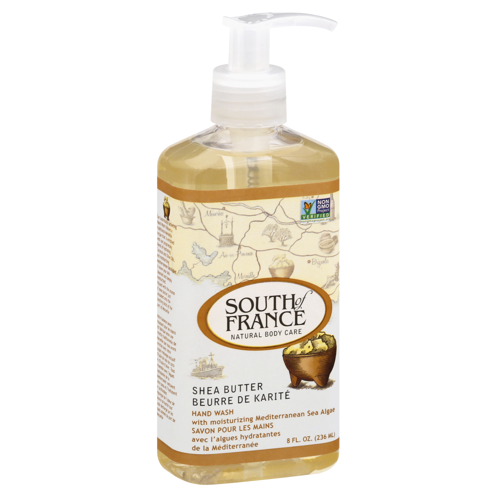 South of France Hand Wash Shea Butter 8oz (Pack of 3)