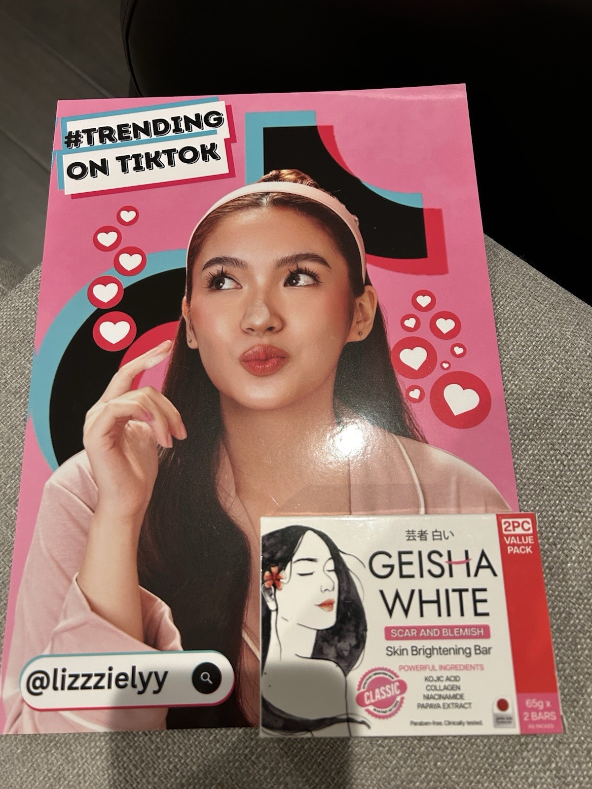 Geisha White – CLASSIC Scar and Blemish Soap Bar – 65g/each X 2