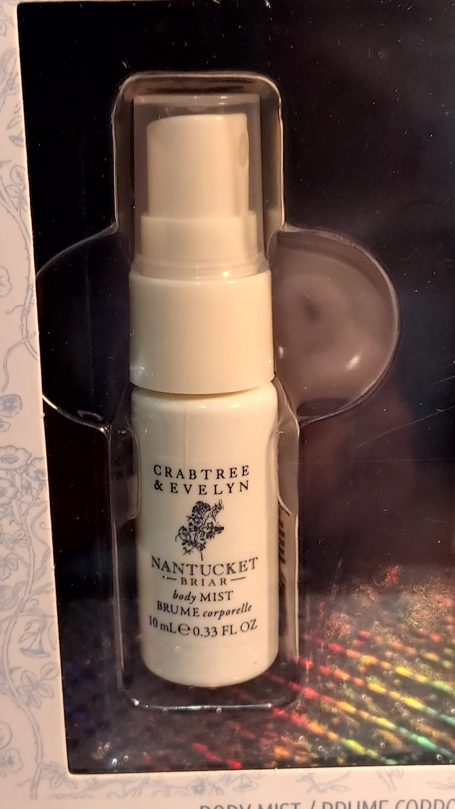 New~**CRABTREE & EVELYN NANTUCKET BRIAR **~Body Mist .33 Oz & Bar Soap 3.5 Oz