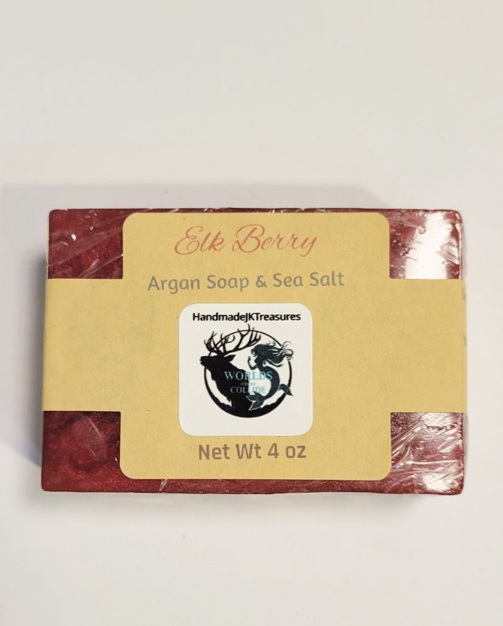 Hand-poured Argan Soap non-comedogenic 4 oz bars various scents