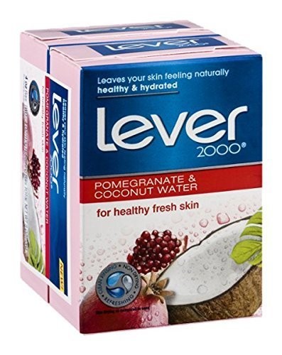 Lever 2000 Refreshing Bars Pomegranate & Coconut Water – 2 Ounce (Pack of 2)