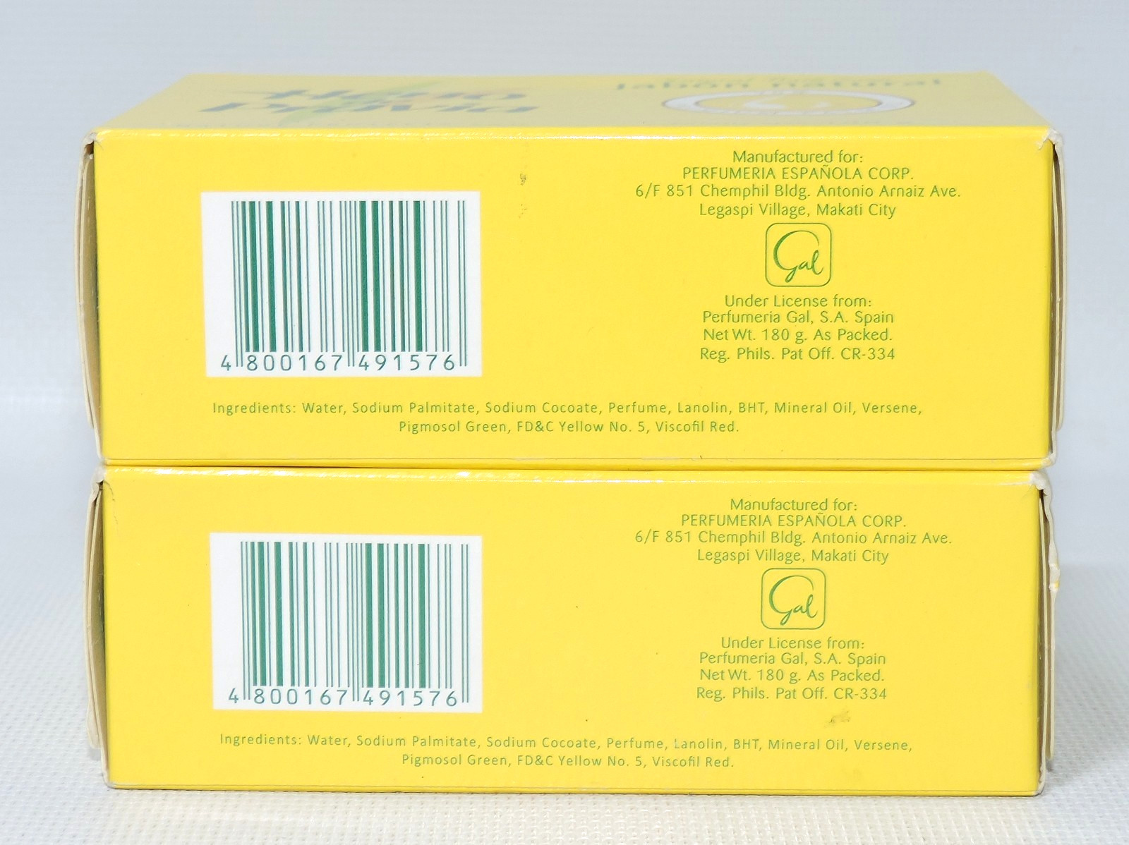 LOT OF 2 Heno de Pravia JOBAN NATURAL Bath Bar Soap 6.35 oz ea Family Size, NEW