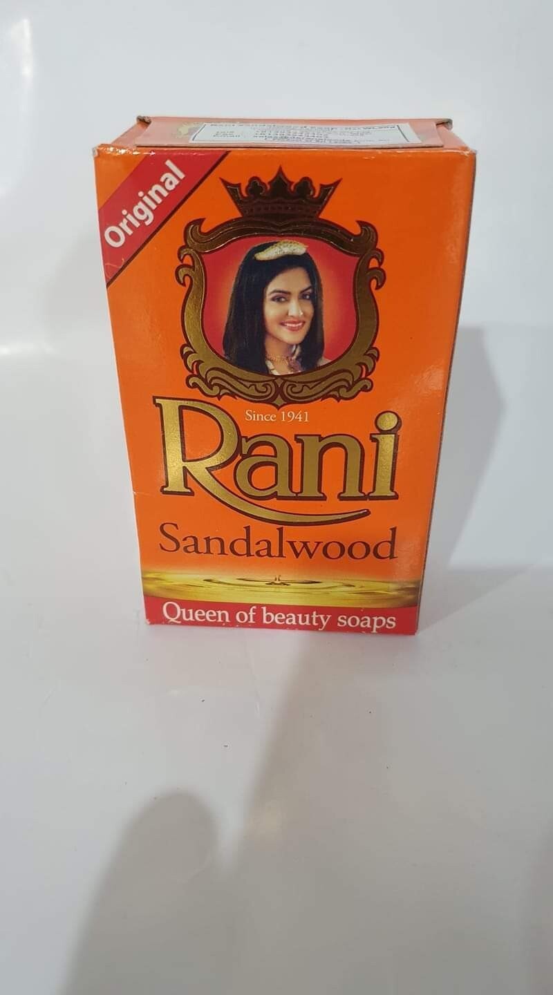 RANI Herbal Pure Sandalwood Soap 90g Fine From Sri Lanka Ayurveda X 4 Soap
