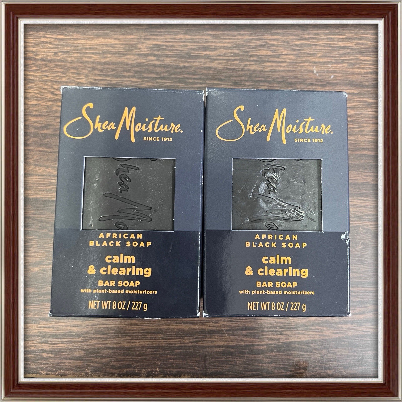 2X SheaMoisture Calm & Clearing African Black Soap Shea Moisture 8oz Plant Based